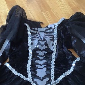 Skeleton princess costume. Nearly new.